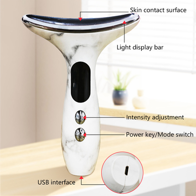 定電流0.5A 抗しびれと抗老化電気マッサージ用の首顔装置