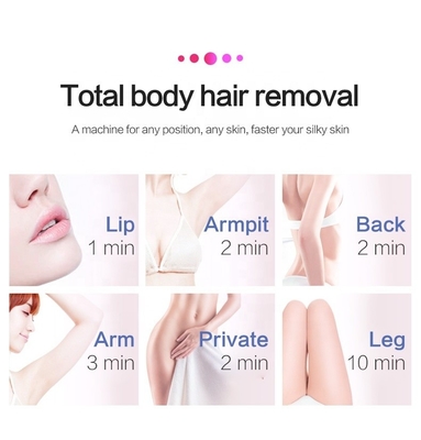 家庭で経験 プロフェッショナルの結果 私たちのOEMロゴ IPL脱毛装置