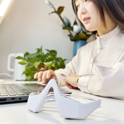 赤光療法装置 暗黒の輪とマイクロ電流のEMS眼筋器のHANDHOLD