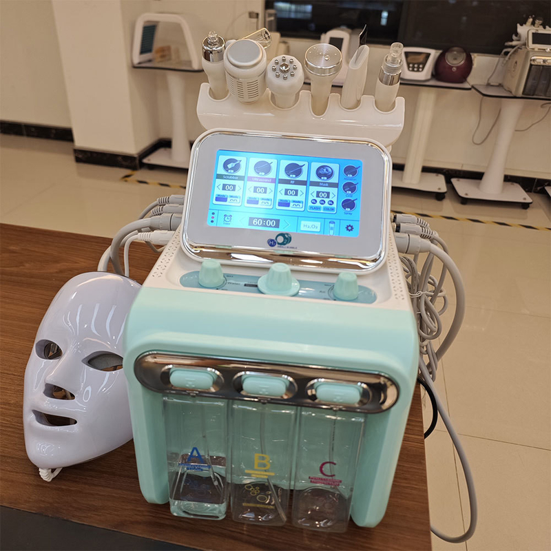 ポータブル オキシジェット 顔 洗浄 器 アクア ジェット 皮革 と 皮膚 脱毛 青春 肌